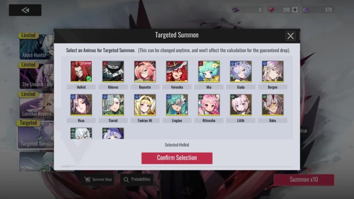 [Sv Global-S2]Starter 3SSR (Lian, Helkid, Lilith)|Male MC|Log Google||CheckSS(ER710)