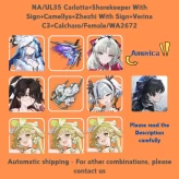 NA/UL35] Carlotta+Shorekeeper With Sign+Camellya+Zhezhi With Sign+Verina C3+Calcharo/Female/WA2672