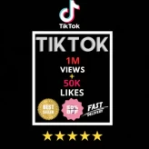 TikTok Fast Delivery 1.000.000 Views + 50.000 Likes / Tiktok Views / Fast Delivery / Tiktok Likes / Fast Delivery
