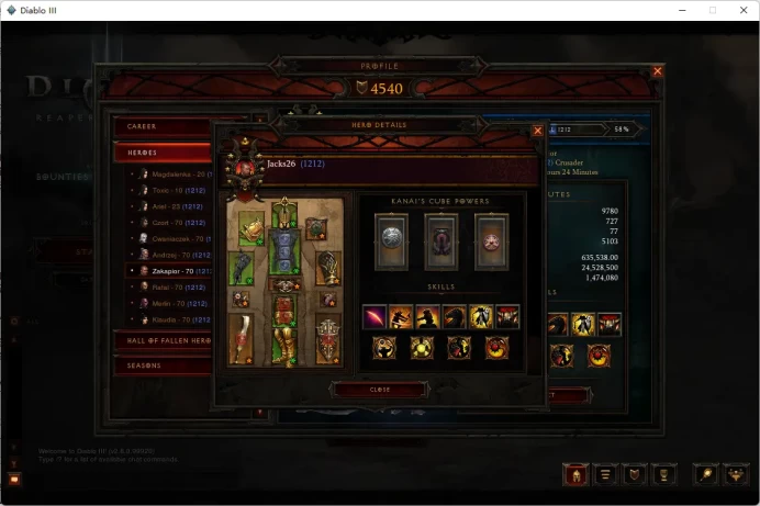 Full mail access / Diablo III  / Diablo 3 / see the picture / gepg1