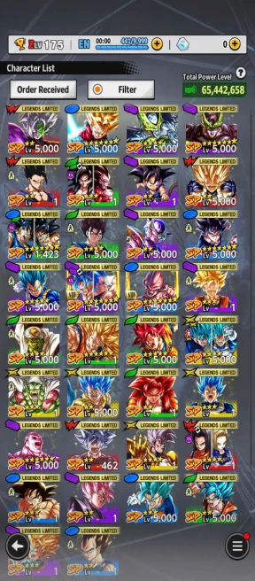 D559-IOS+Android-7 UL(Majin Vegeta+Goku Uis+Vegtio+Gohan)+36 Legends+Good Equipment+New LL Goku Uis+Vegito+Goku&Bardock+Pikkon+SS3 Goku+Vegeta