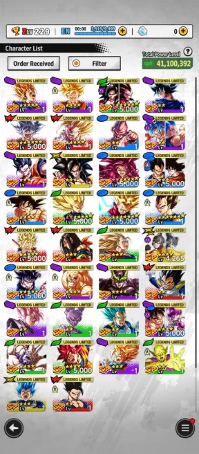 D560-IOS+Android-Vip Team Daima+34 Legends+Good Equipment+SS4 Goku Daima+SS3 Vgeta Daima+New LL Goku Uis+Majin Kuu+Majin Duu+Meta Account