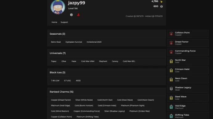 [UPLAY] 166 LEVEL - 126 SKINS - 59 OPERATORS - 3X BLACK ICES - 7X UNIVERSALS  FULL ACCESS
