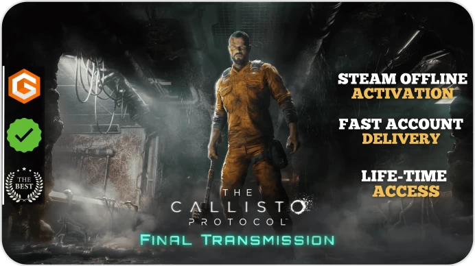 [PC ONLY] The Callisto Protocol- Final Transmission + All DLC(+1 Free Game Gift)| Steam Offline Activation | Instant Delivery | Life Time Access