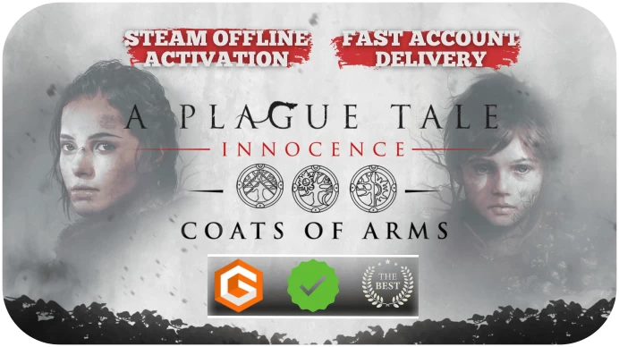 A Plague Tale: Innocence - Coats of Arms DLC (+1 Free Game Gift) | Steam Offline Activation | Instant Delivery | Life Time Access 