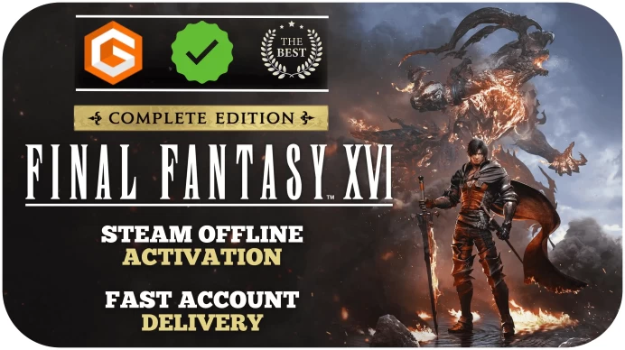Final Fantasy XVI - Complete Edition (+1 Free Game Gift) | Steam Offline Activation | Instant Delivery | Life Time Access