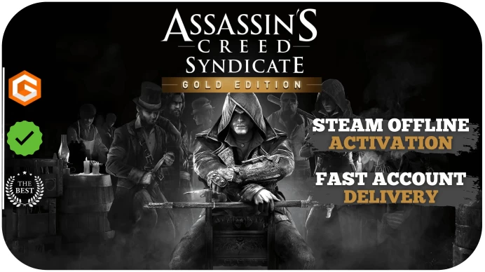  Assassin's Creed Syndicate - Gold Edition (+1 Free Game Gift) | Steam Offline Activation | Instant Delivery | Life Time Access