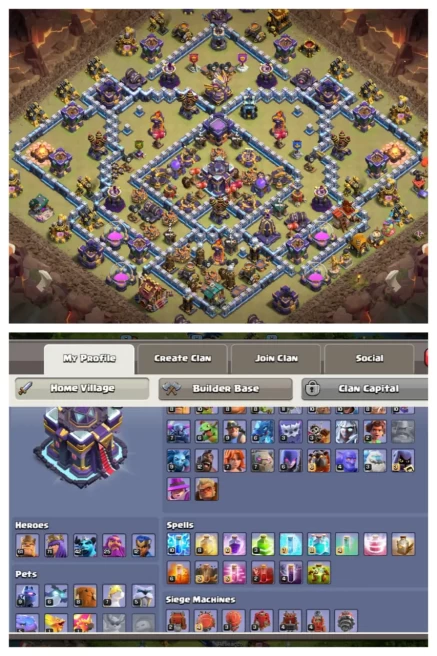 M23◆TH 15 SEMI MAX◆HERO- 61,71,42,25,12◆MAIN DEFENSE MAXED◆EPIC: GG,FB-20,LP,NORMAL EQUIP. MAXED◆1 SKIN◆NC 500◆BH 7◆BLUE WALL