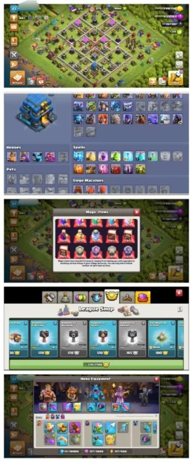 M51◆TH 12 SEMI MAX◆3 EPIC-GG,SB,FA◆HERO- 46,54,26◆320 MEDALS◆FULL MAGIC ITE