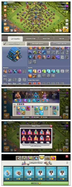 M54◆TH 12 SEMI MAX◆2 EPIC- GG, FA ◆HERO-27,16,6◆FULL MAGIC ITEM◆150 CWL MEDALS◆CHECK THE ACCOUNT PHOTOS