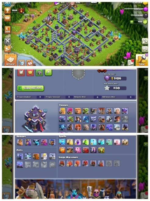 M83▰TH 15 SEMI MAX▰HERO- 74,68,44,20▰3 EPIC- GG,RS,EB▰8 SKIN▰600 MEDALS▰NC 500▰BH 10 MAX▰INSTANT DELIVERY▰CHECK THE ACCOUNT PHOTOS AT FIRST