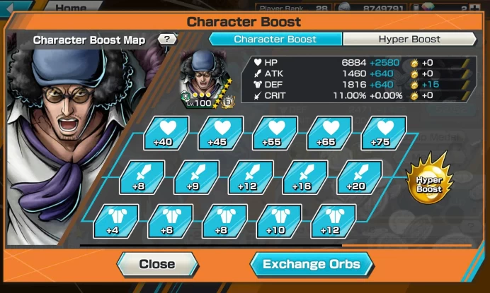 BR520-IOS+Android-Kuzan Ex Full Boost 52/52+Sabo Ex Boost 31/52+Support 152%+Good Medal+Soba Max+Koby+Pacifista+Oden v2+Shiryu+Ichiji+Broggy