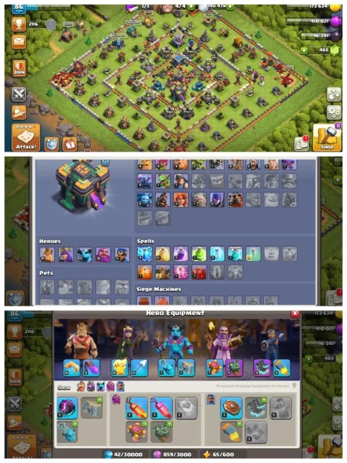 M86▰TH 14 DONATION ID▰HERO- 19,38,10,5▰EPIC- LP/EB▰NC 500▰BH 9▰FULL MAGIC ITEM▰PREMIUM ACCOUNT▰CHECK THE ACCOUNT PHOTO