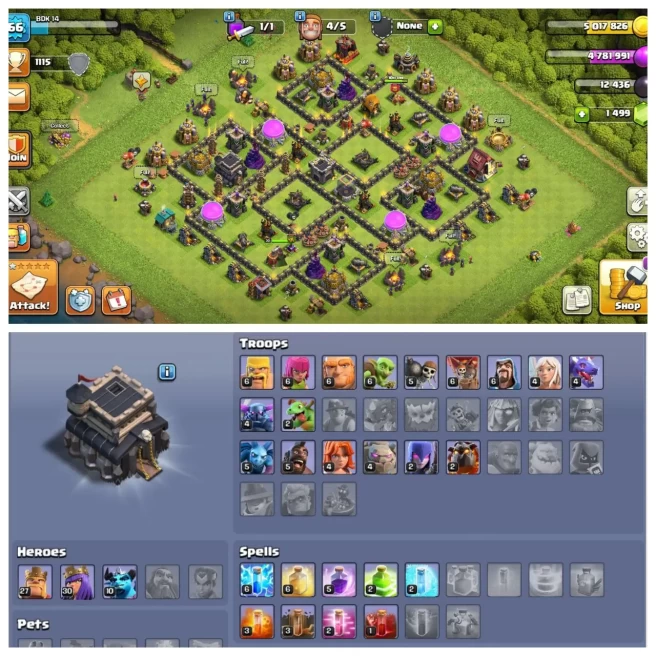 M99◆1.5K GEMS◆TH 9 MAX◆HERO- BK 28, AQ 30,MP 10◆FULL MAGIC ITEM◆NC 500◆INSTANT DELIVERY