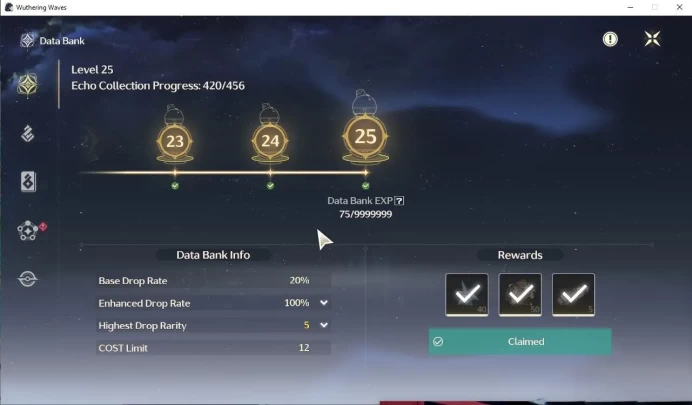 SEA|UL 61|Camellya+Sign (5 Star's Weapon) (Camellya,Brant,Phoebe,Yinlin,Ciaccona,Chalcaro, etc) (DB lvl 25)  |Check SS (WW1151)