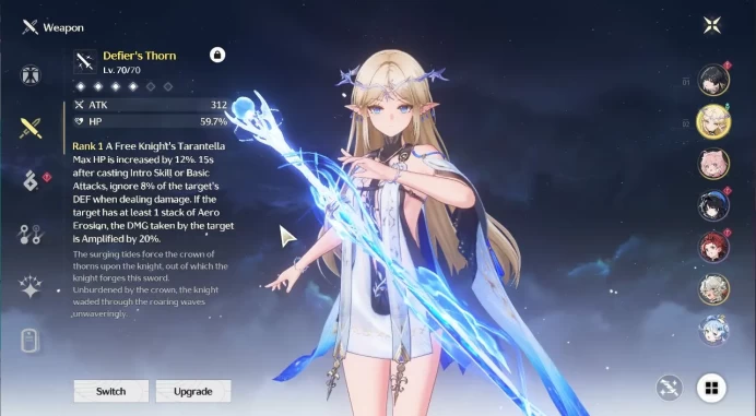 NA|UL 45|Cartethyia + Sign (Cartethyia R4 + Sign,Encore,Lingyang,Chixia)|DB Lv 24|Check SS(WW1162)