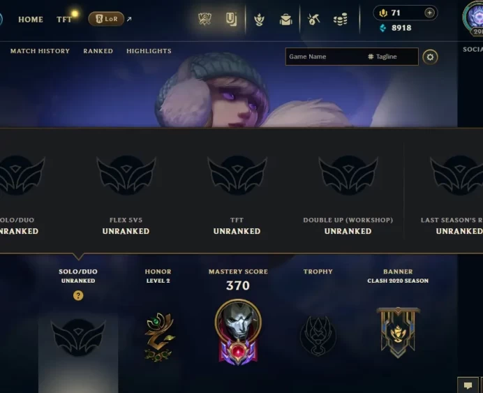 Email changeable 225 skins 160 champs 13 mythic skins 8x prestiges 51x little legends