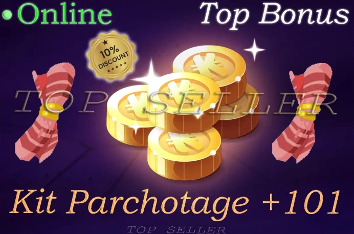 Kit parchotage 101 terre /feu + x100 parchemins dorée + 3.000.000 Kamas + Top bonus . [ Boune . Top Seller]