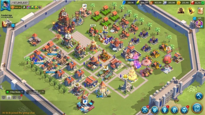 ROK2025: All Devices - 67M Vip 16 - Max 20 Commanders - 41 Passpors - 2 Farms - 3 Skins