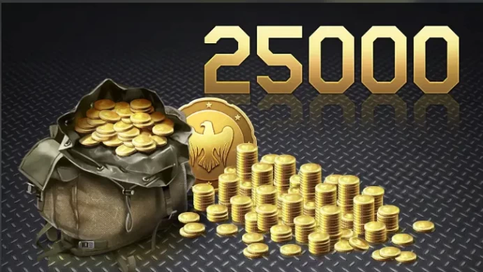 25000 War Thunder Golden Eagles Top Up