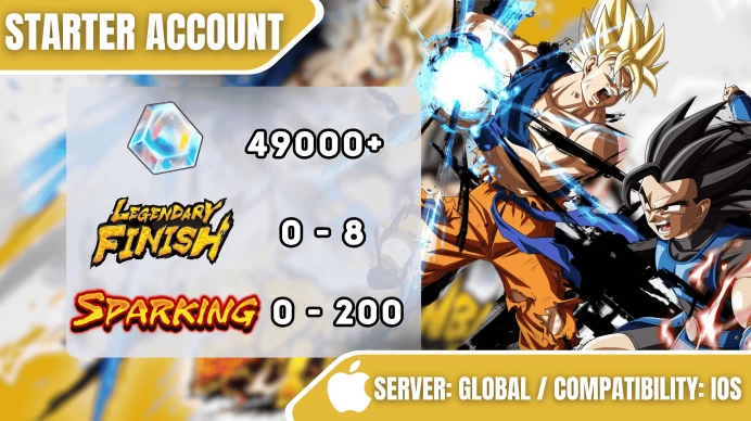 [IOS] Global ◈ 49000-53000 Chrono Crystals ◈ Farmed Starter ◈ BNID ◈ 0-8 Random LF Included ◈ Full Access ◈ Instant Delivery ◈ Bandai #S11