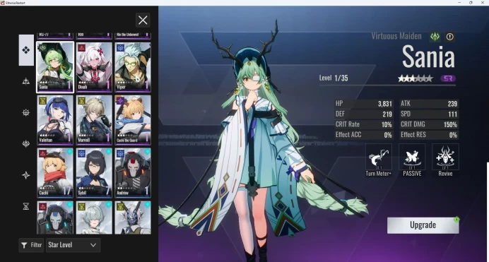 [Sv Global-S4]Starte 4SSR (Lian,Xiada,Lingluo,Freya)|MC Male|Log Google|CheckSS(ER740)