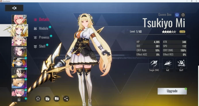[Sv Global-S3]Starte 4SSR (Lian,Tsukiyo Mi,Freya,Rosa)|MC Male|Log Google|CheckSS(ER737)