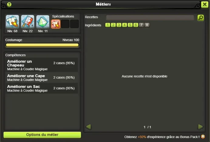 IOP 109 (Costumage 100) Kelerog !! Jamais Certifie, 100% Safe.