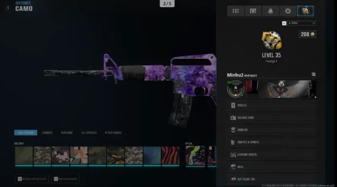 PRESTIGE 4 READY  40 DARK MATTER  STACKED  Linkable To  Steam  Battle.Net  PSN Dark Spine Master 