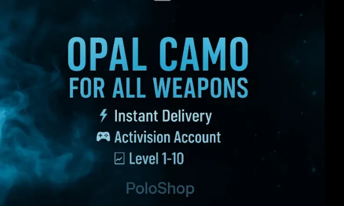 BO6 Soft Unlock – Opal Camo | All Weapons | Instant Delivery | Activision Account | Level 1–10 #B06006