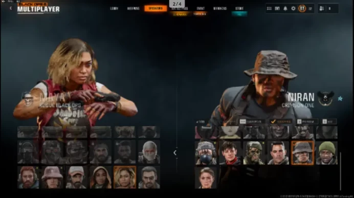 (BO6/50WIN)(1-4) Gold Camo Unlocked LEVEL +35 16 Operators Handmade 100%Xbox Game Pass activated Linkable to Bnet/Steam/PS #fs