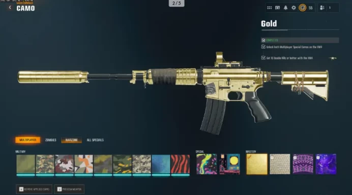[BO6][ACTIVITION][XBOX] Game not Purchased Level 55  Ranked Ready  10 GOLD CAMOS
