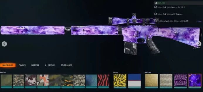 Black Ops 6 】【 33 Dark Matter + Prestige 1 】  All Multiplayer Camos Unlocked  Prestige 1 Ready Legit Unlocked all 33 Black Ops 6 Guns