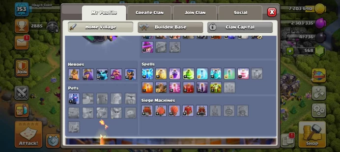 TH14-XP153-BK65 AQ70 MP42 GW50 RC19-BUILDER 8-HAVE ITEMS-NAME CHANGE 500 GEMS-ACCOUNT PROTECTION BY PHONE NUMBER IS NOT ENABLED (MS102)