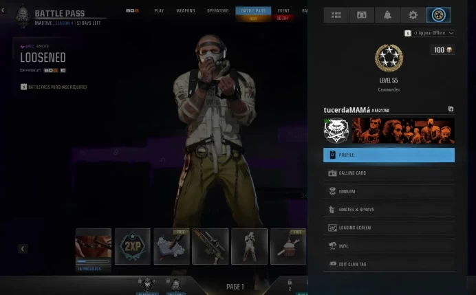 Call of Duty Warzone 4 / Full Mail Access / see the picture / Please Read Description / remix