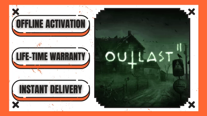 Outlast 2 (+1 Free Game Gift) | Steam Offline Activation | Instant Delivery | Lifetime Access