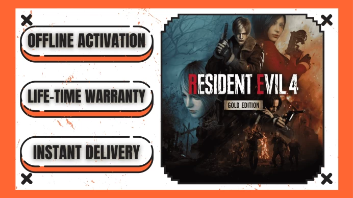 Resident Evil 4  -  Gold Edition (+1 Free Game Gift) | Steam Offline Activation | Instant Delivery | Lifetime Access