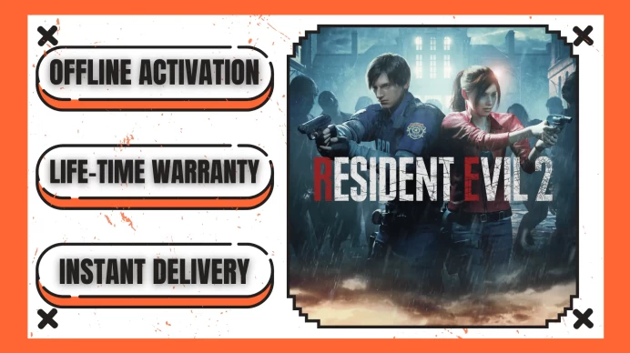 Resident Evil 2 Biohazard Remake   - Digital Deluxe Edition (+1 Free Game Gift) | Steam Offline Activation | Instant Delivery | Lifetime Access