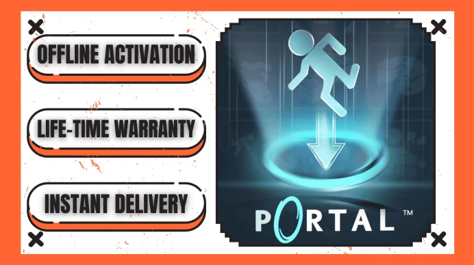 Portal 1  (+1 Free Game Gift) | Steam Offline Activation | Instant Delivery | Lifetime Access