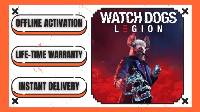Watch Dogs: Legion - Deluxe Edition (+1 Free Game Gift) | Steam Offline  Activation | Instant Delivery | Lifetime Access