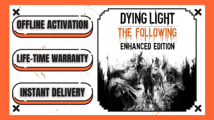 Dying Light (+1 Free Game Gift) | Steam Offline Activation | Instant Delivery | Lifetime Access