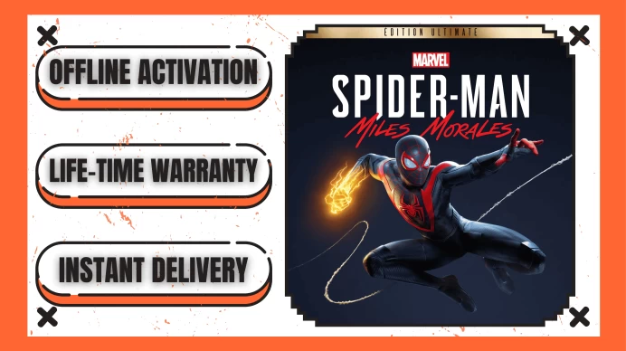 Marvel’s Spider-Man: Miles Morales (+1 Free Game Gift) | Steam Offline Activation | Instant Delivery | Lifetime Access