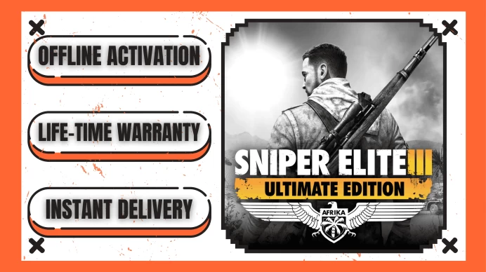 Sniper Elite 3 (+1 Free Game Gift) | Steam Offline Activation | Instant Delivery | Lifetime Access