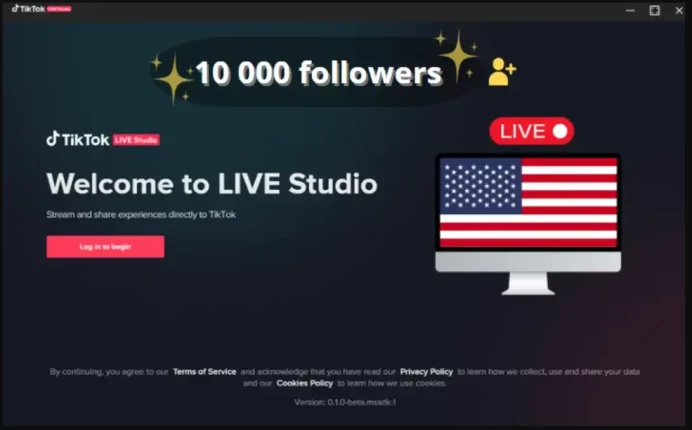 USA | Account | TikTok 10.000 Followers | Live Studio + live Phone| Full Mail Access|