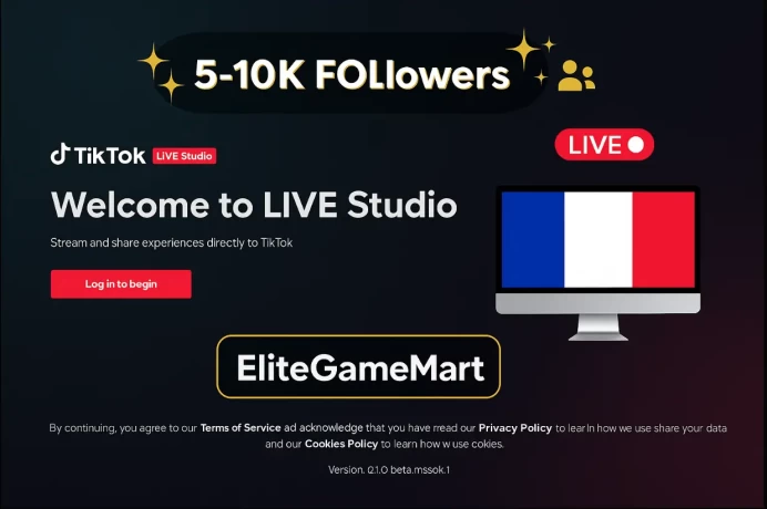 GLOBAL | Account | TikTok 5,700 Followers | Live Studio + live Phone You Can Activated | Full Mail Access |