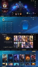 Level 160 / NA /DIAMOND/ 347 Skins/ 10 Mythic /127 Champion / Full Access