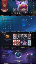Level 223 / NA /EMERALD/ 161 Skins/ 127 Champion / Full Access