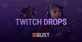 Rust | 39 + 40 + 41 ROUND |  27/27 unique skins | Only for STEAM | Twitch Drops