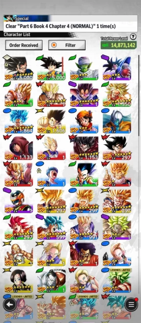 D565-IOS+Android-UL Turles Full Red Star+Pikkon+SS3 Goku 9 Red Star+Have Equipment+Soul+Event Farm CC
