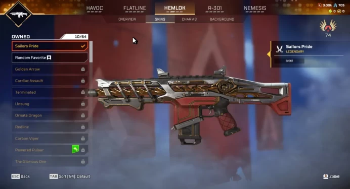 EA/PSN/XBOX Apex Legends 107 LVL / 13 Legenday / Sailors Pride / Power Coil / Full Acces